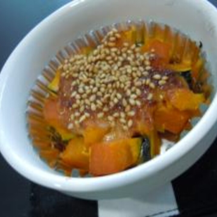 お弁当に☆かぼちゃの味噌マヨ焼き